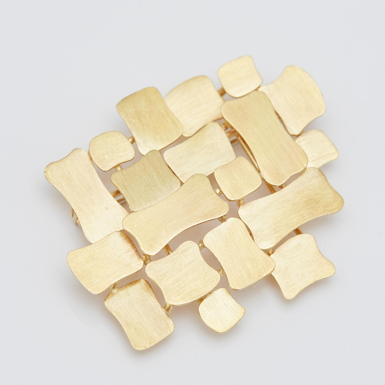 Brosch, 750 gult guld.