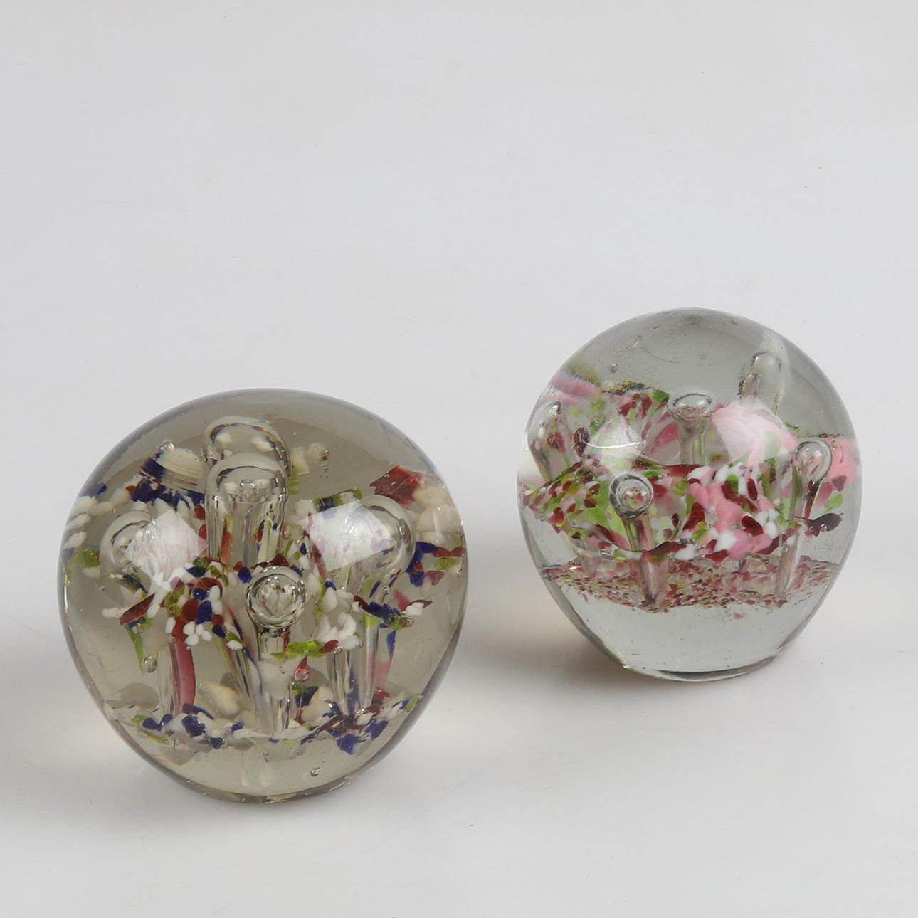 GLASOBJEKT, 2 st, glas.