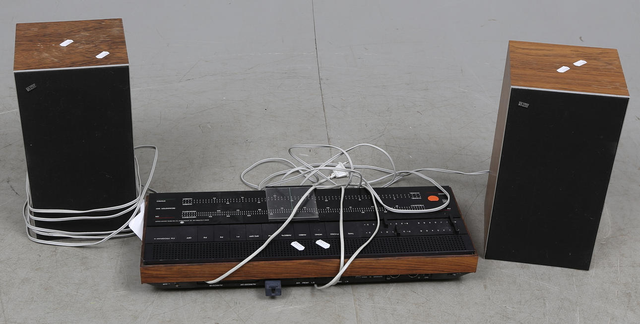 STEREODELAR, 3 delar, Bang & Olufsen, 1970-tal.