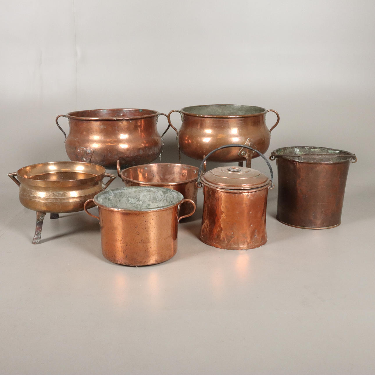 OLLAS 7 partes de cobre.