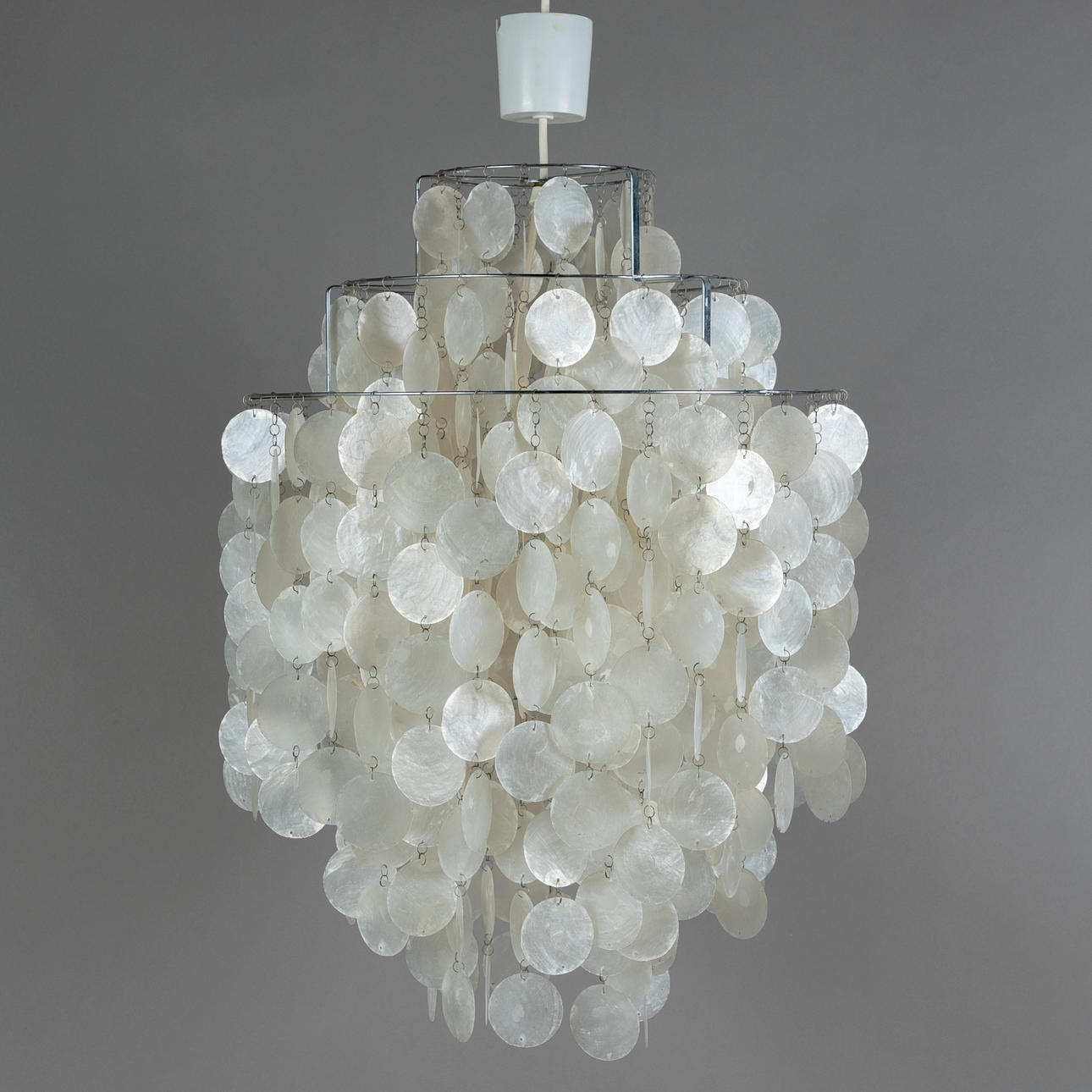 VERNER PANTON. Pendelleuchte 'Fun 1'.