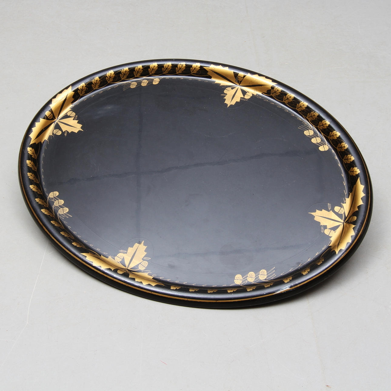 BRICKA, plåt, omkring sekelskiftet 1900.