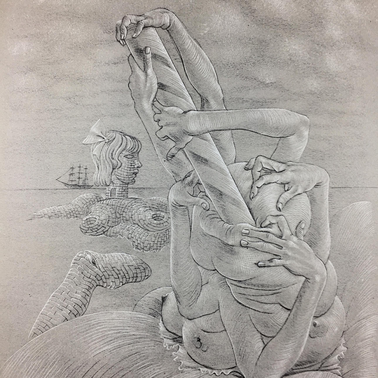 - BELLMER, Hans - tre KUNSTBØGER.