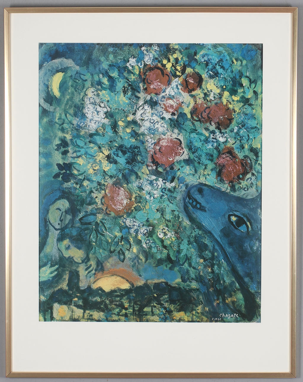 MARC CHAGALL. Plakat/print.