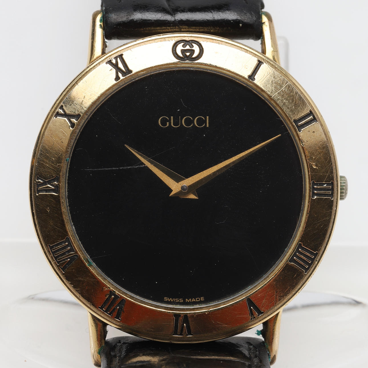 BRACELET WATCH, gold-plated, Gucci, quartz.