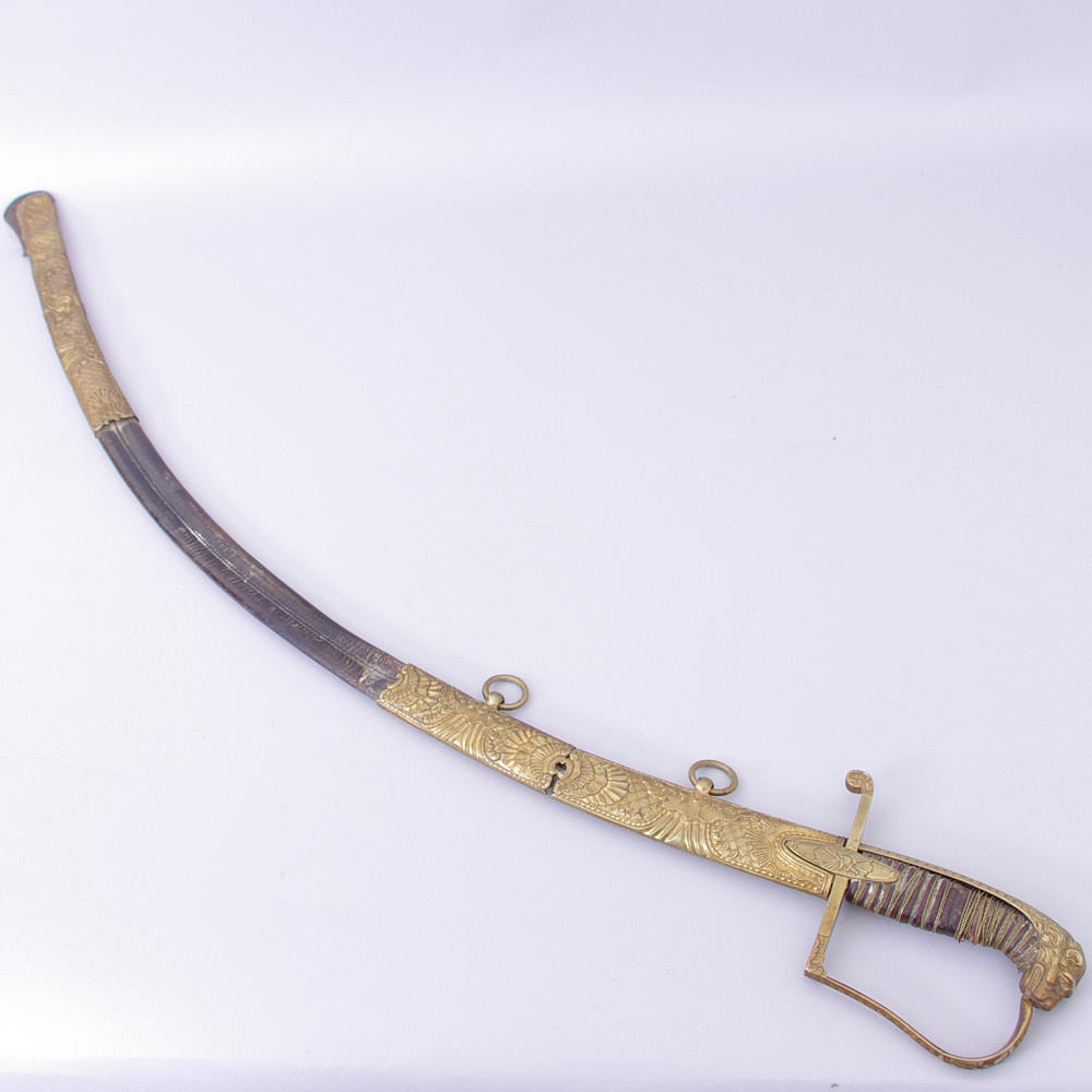 OFFICERSVÄRJA MED BALJA, Sverige 1800-tal.