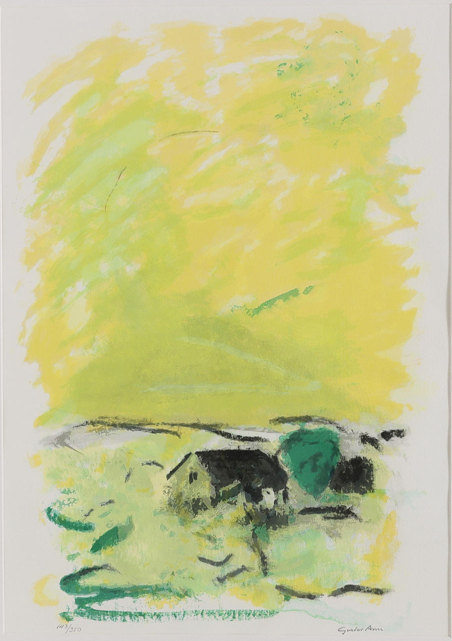 GUSTAV ARNE. 1925-2011. Lithograph, signed.