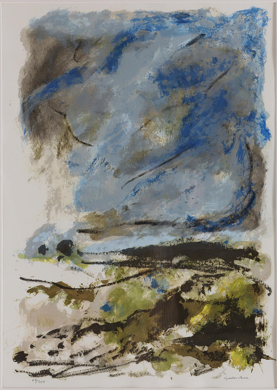 GUSTAV ARNE. 1925-2011. Lithograph, Viken, signed.
