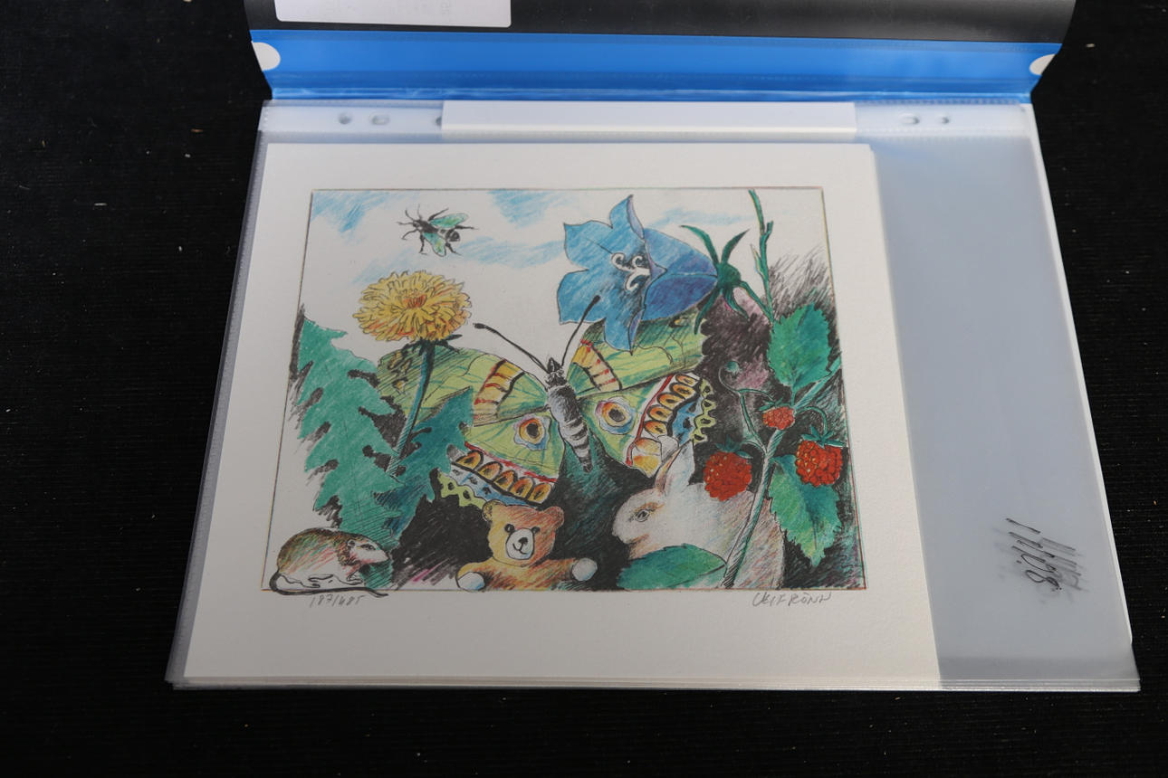 LEIF RÖNN. Color lithographs, 7 pcs., signed and numbered.