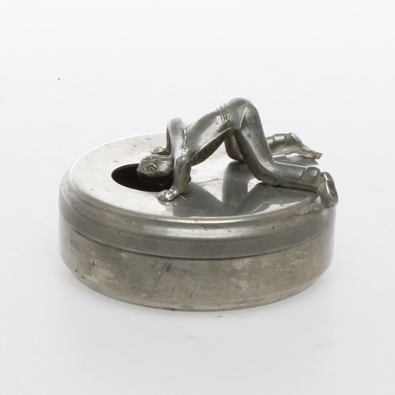 MANCHETTKNAPPSASK, tenn, Widerholm & Dahlberg, Eskilstuna, 1930-1940-tal.