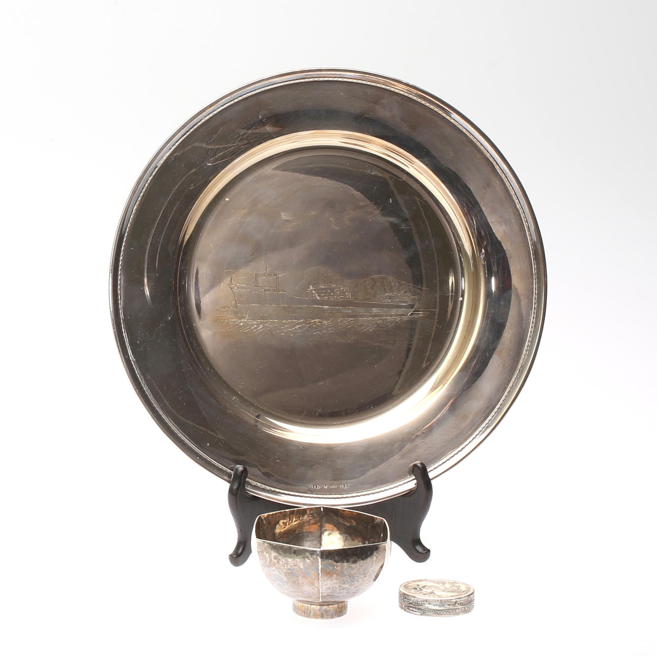 SILVERFÖREMÅL, 3 st, 1900-tal.