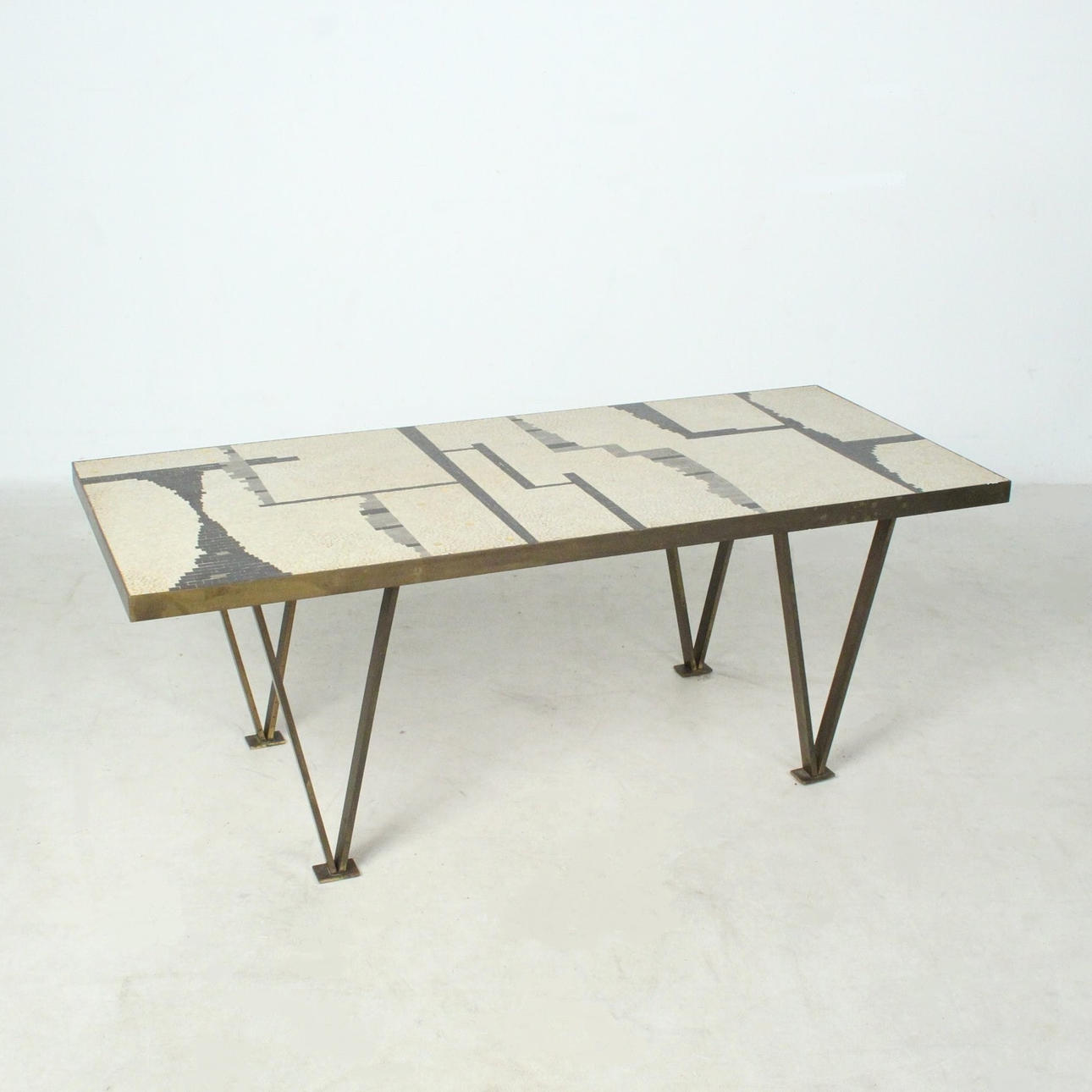 Mesa de centro / mesa de centro, 'mosaico'.