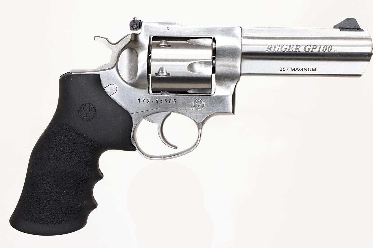 REVOLVER, Double Action, make Ruger, model GP100, caliber .357 Magnum ...