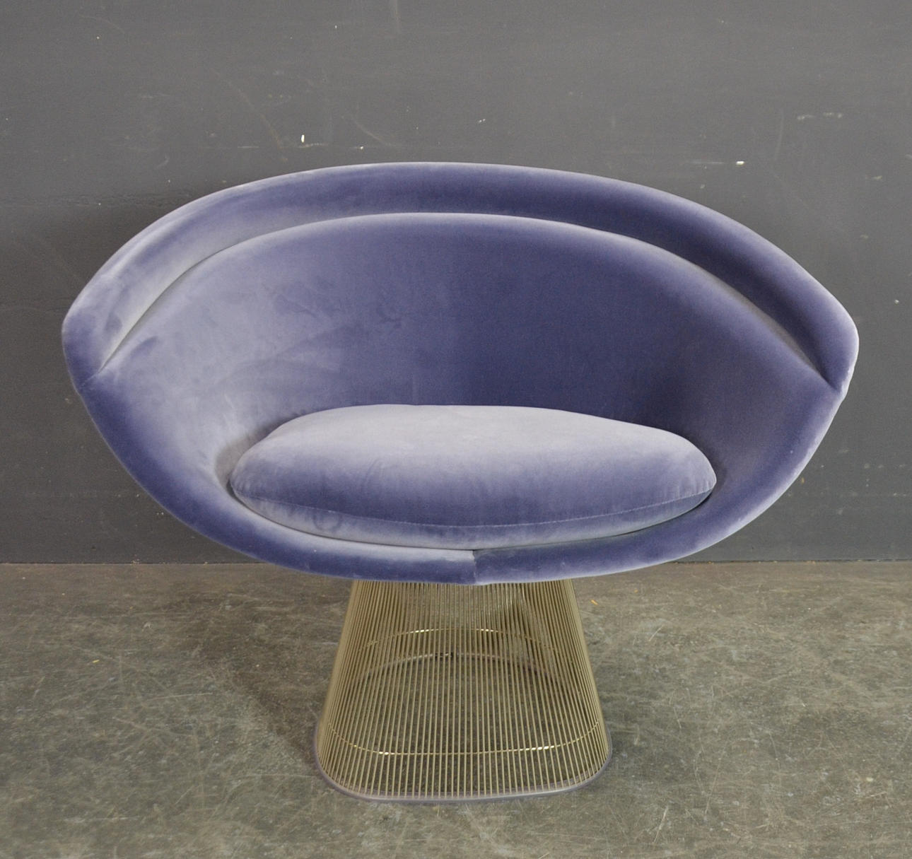 WARREN PLATNER. SILLA DE SALÓN PARA KNOLL.