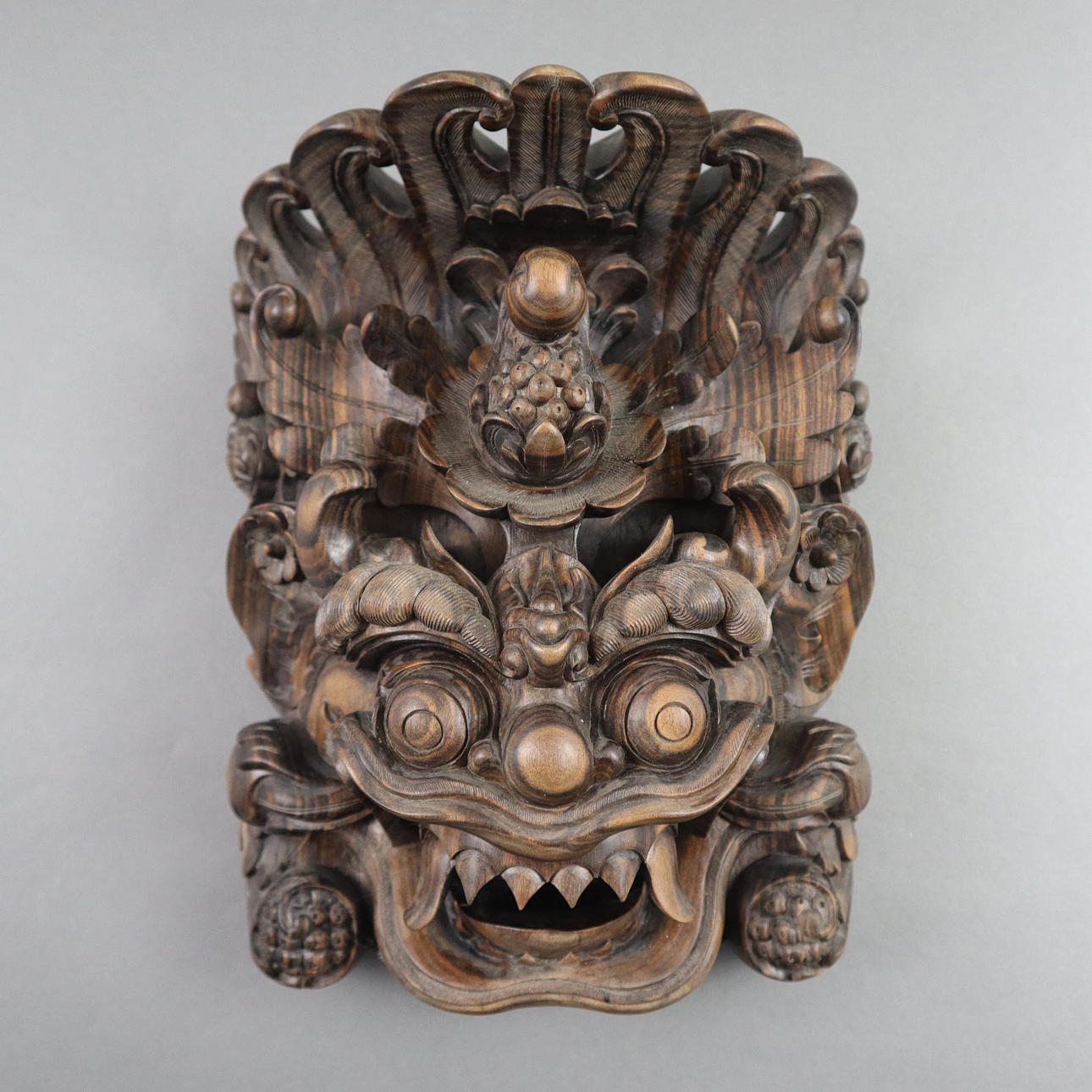 - BARONG-MASKE - Bali, Indonesien, Holz.