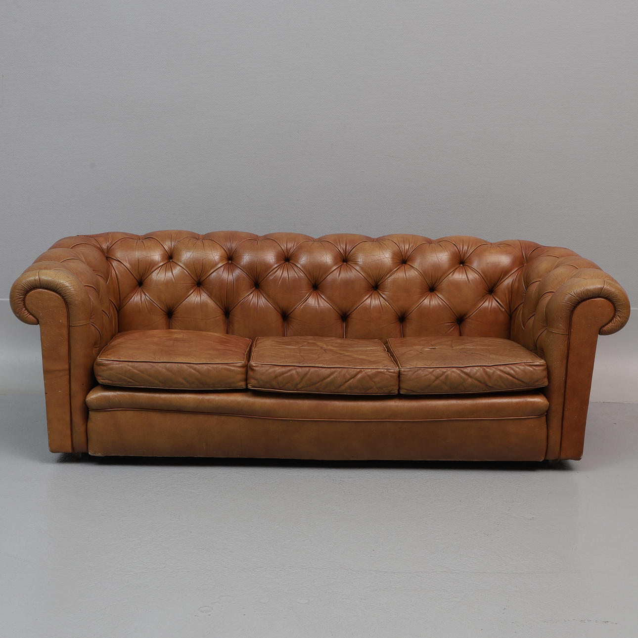 SOFA, Leder, Chesterfield, Wade.