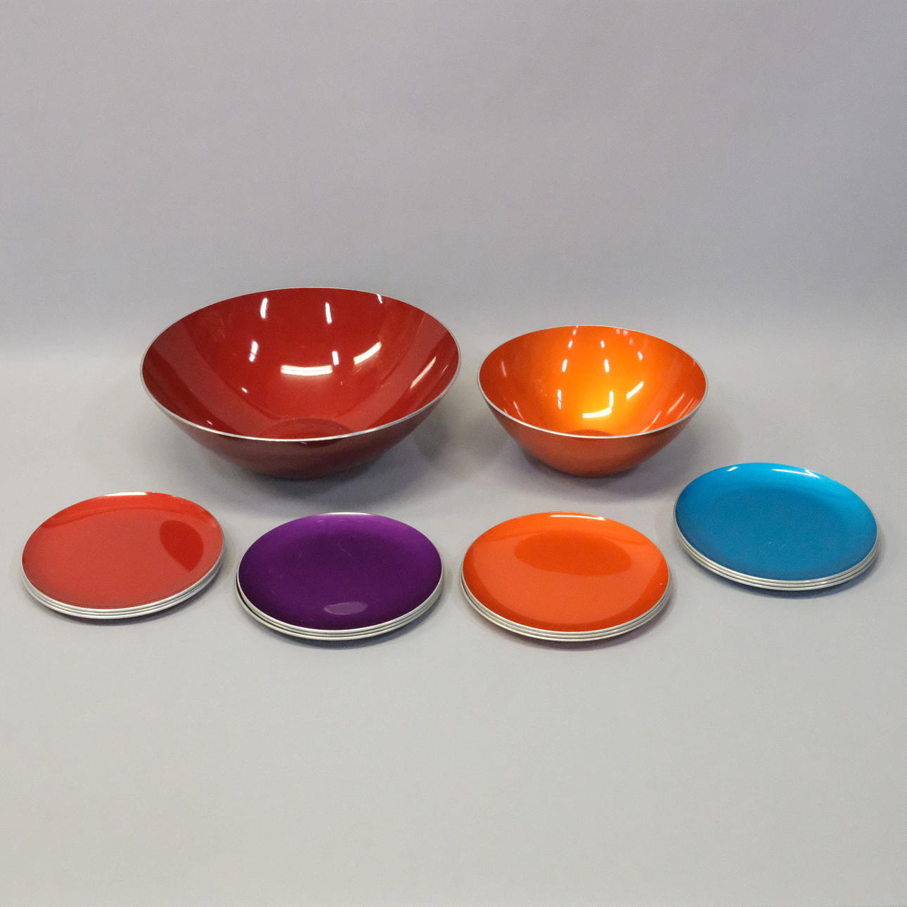 EMALOX NORGE, EMALELOBJEKTER, 14 STK.