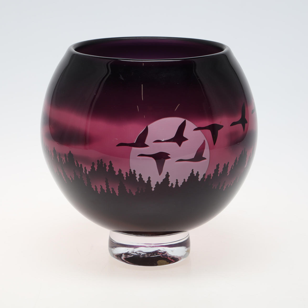 JETTE JÖRGENSEN, vase on foot, Atelje-89.