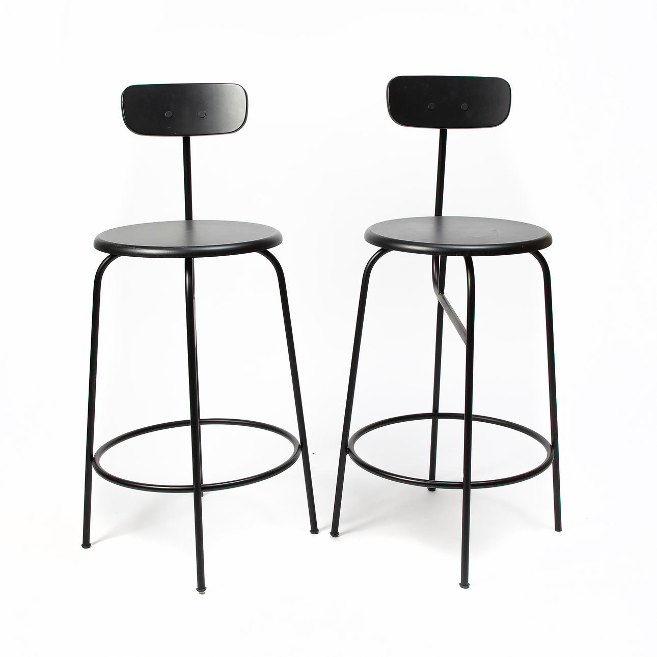 BARSTOOL, a pair, metal, Menu, Afteroom.