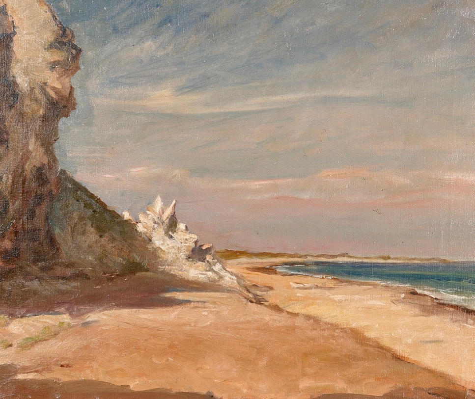 AXEL MÖRCH. oil on canvas.