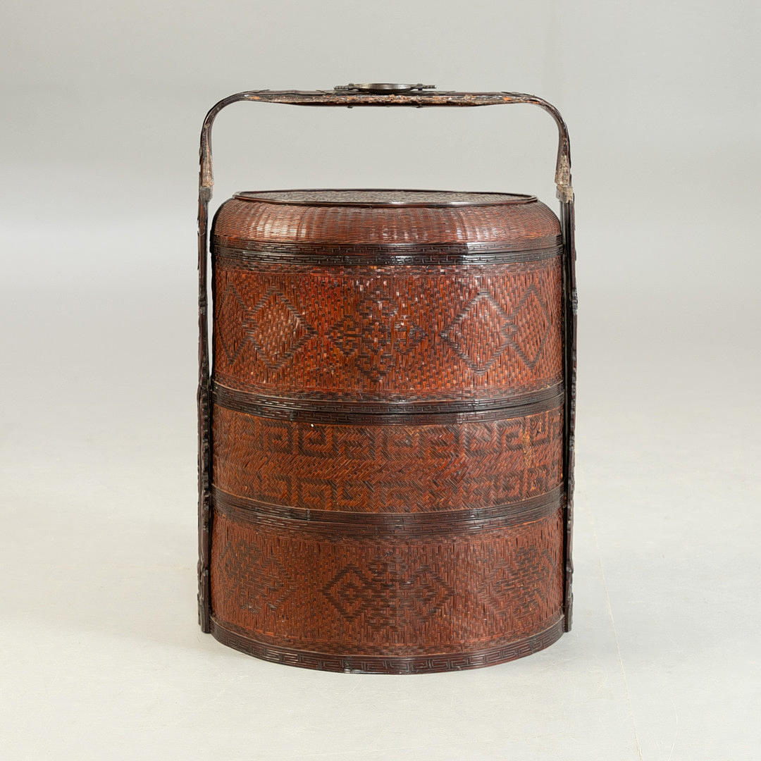 Kinesisk bryllupskurv, 1. halv 20 århundrede.