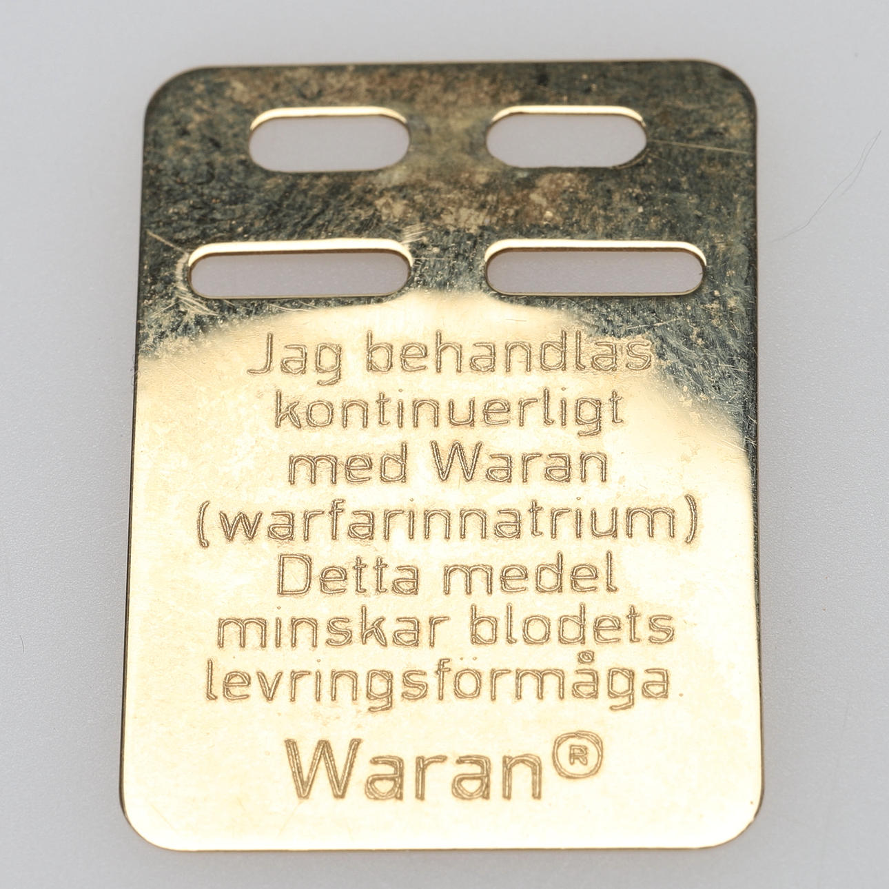WARANBRICKA, 18K guld, GTAB.