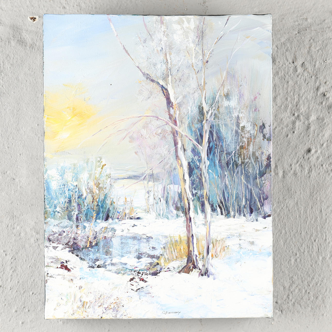 GILL FARAWAY. SNOW ON THE HEATH.