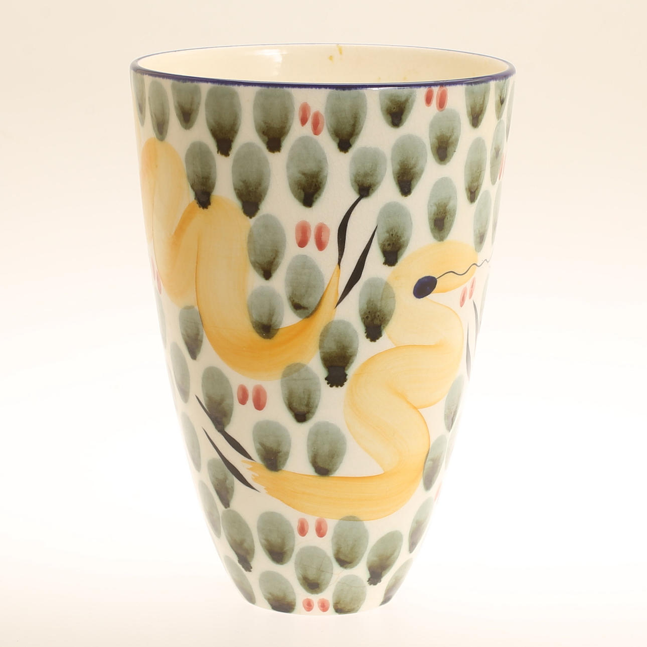 EVA BENGTSSON. Vase, glazed stoneware, Rörstrand.