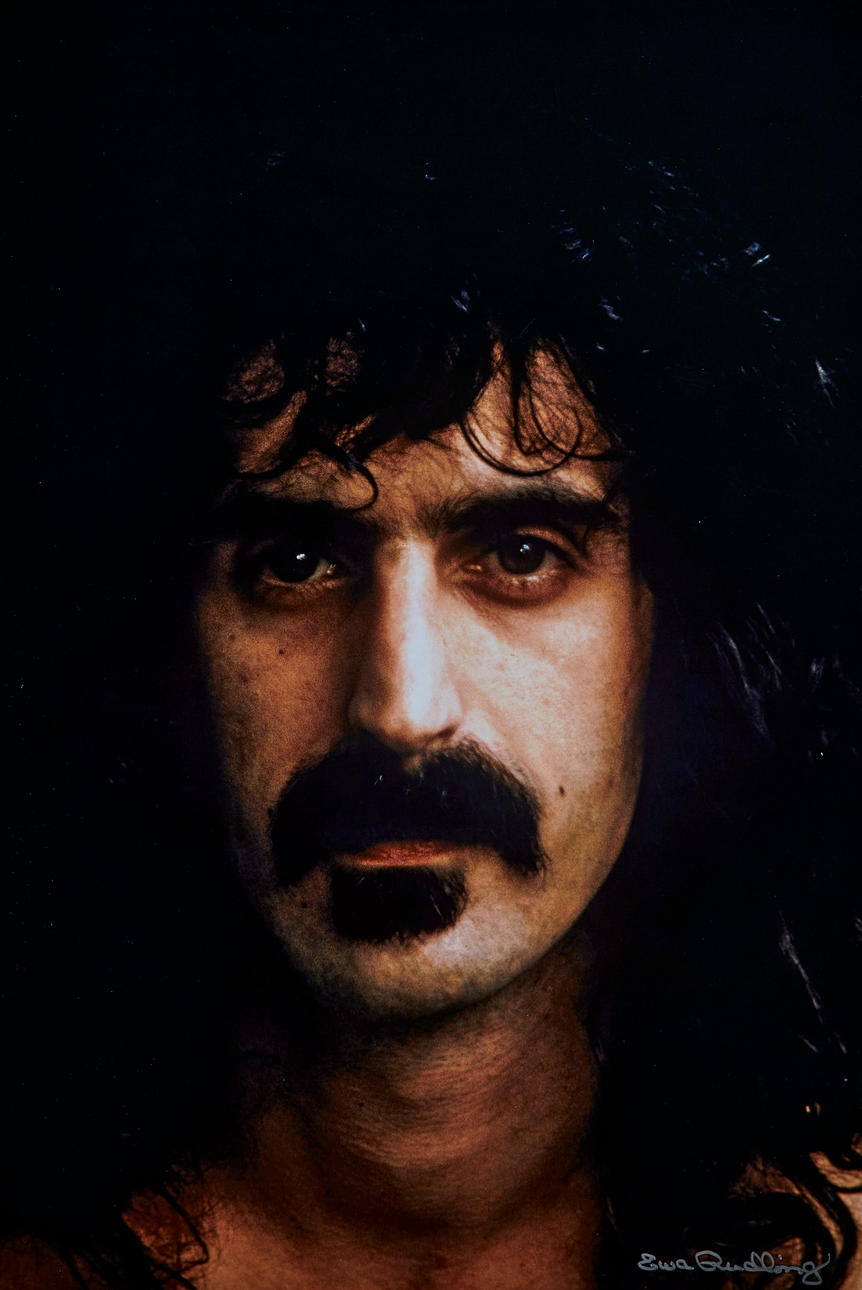 EWA RUDLING. "Frank Zappa", c-print, signed.