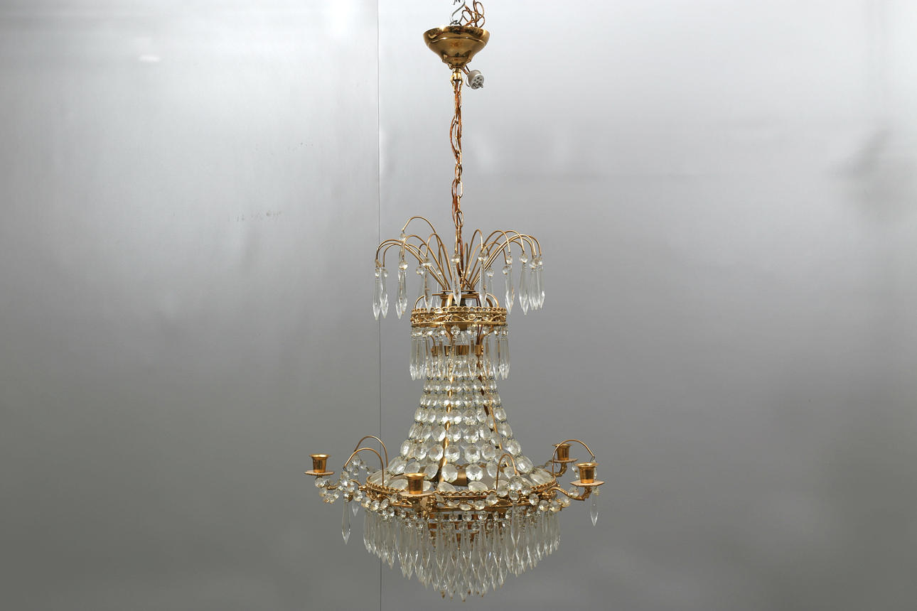 LJUSKRONA, empirestil, 1900-talets andra hälft.