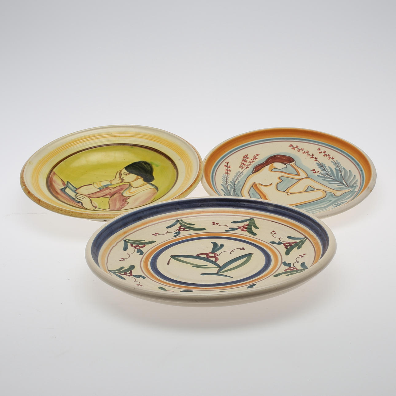 FAT, 3 st, keramik, Kupittaan Savi, Finland, 1900-tal.