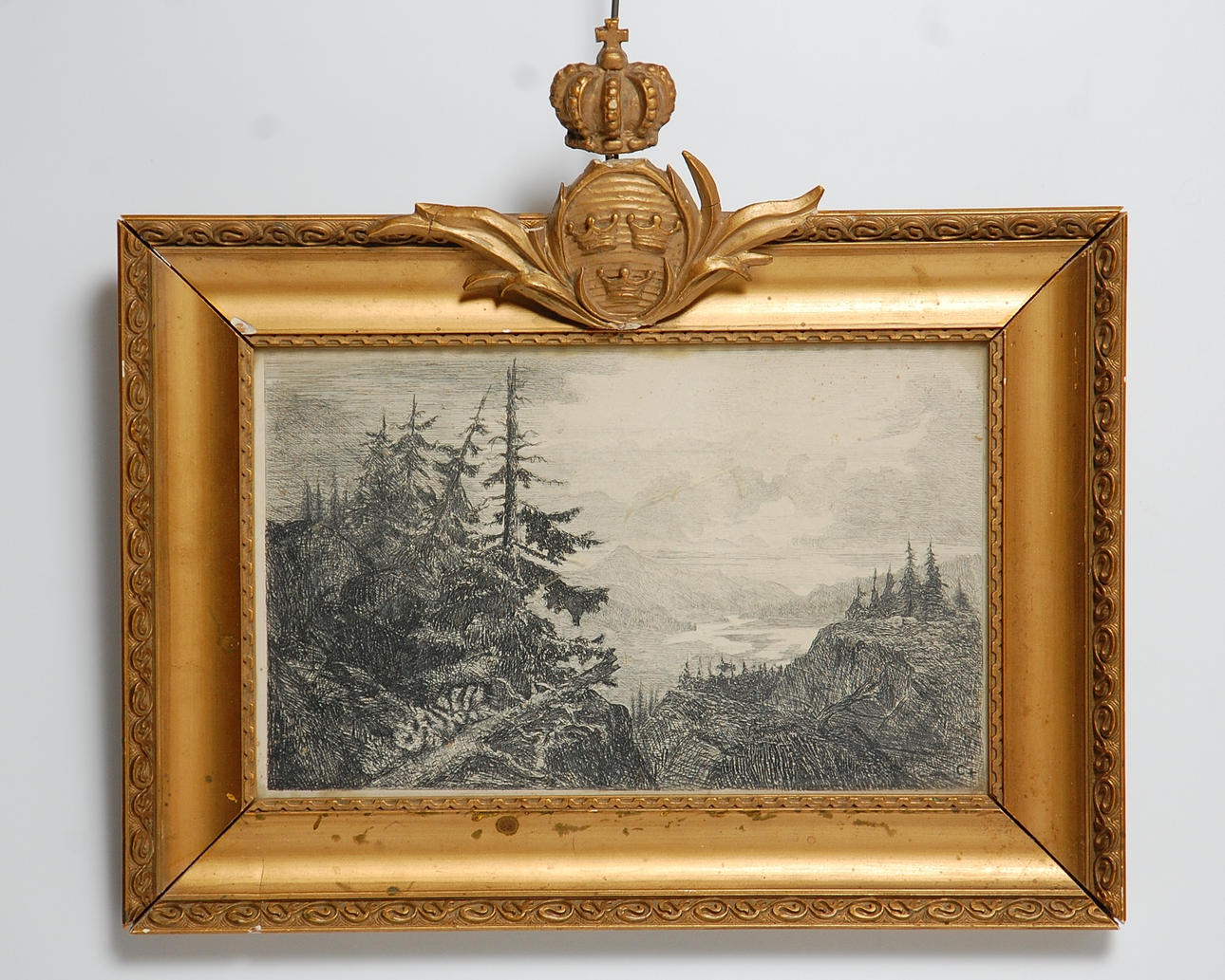 ETSNING, från kung Carl XV, till Palmén 1800-tal.