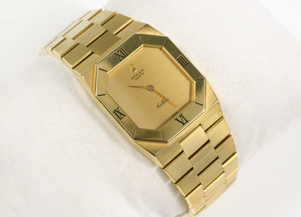 Rolex Cellini, 750 gult guld, manuell.