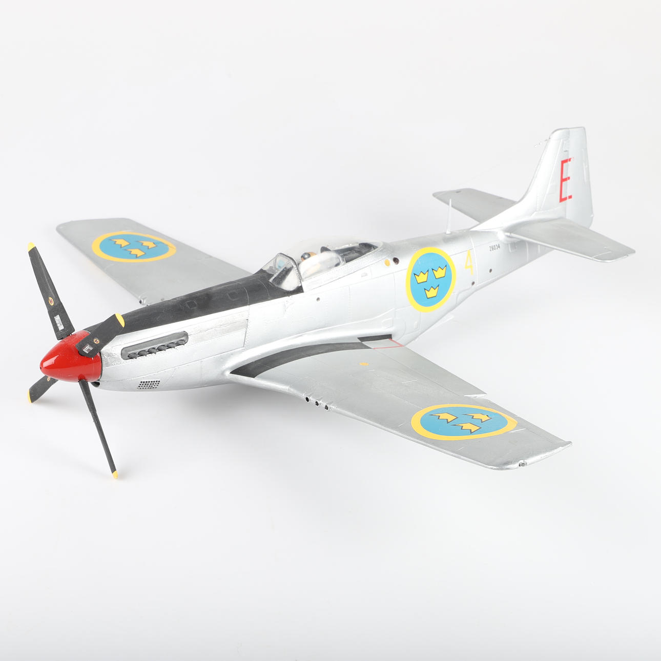 MODELLFLYGPLAN, 26034, J 26 Mustang.