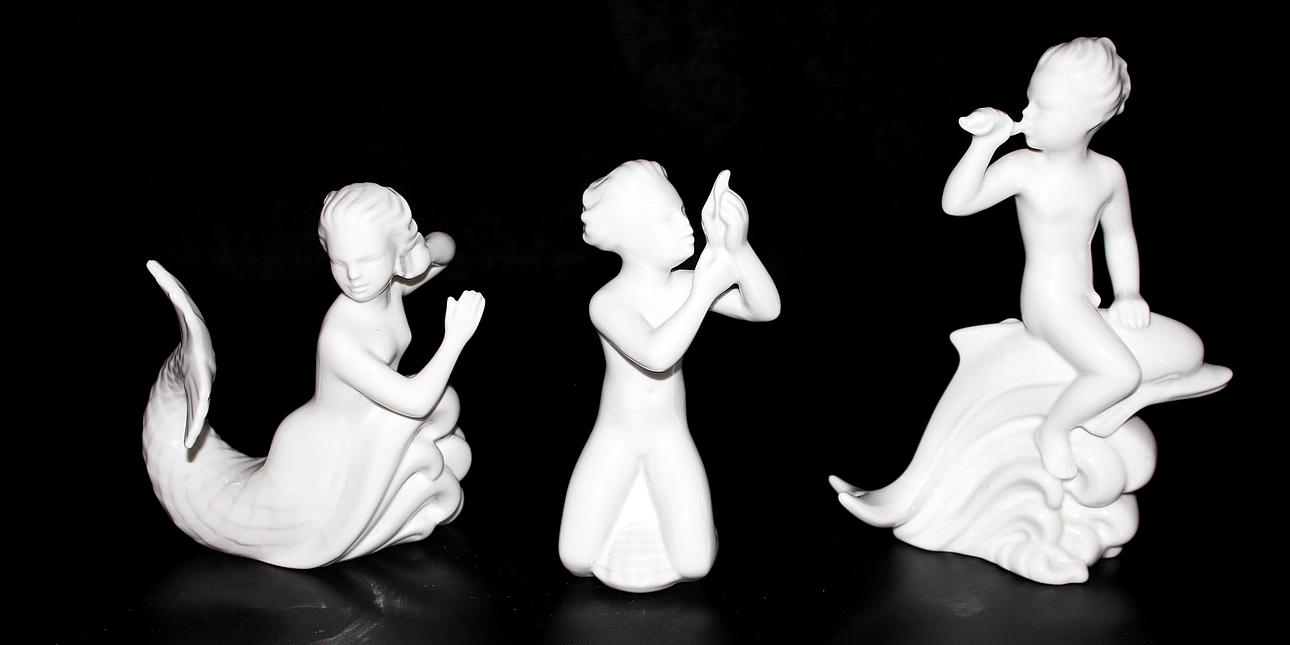 FIGURINER, Tre stycken Rörstand Harald Salomonson.