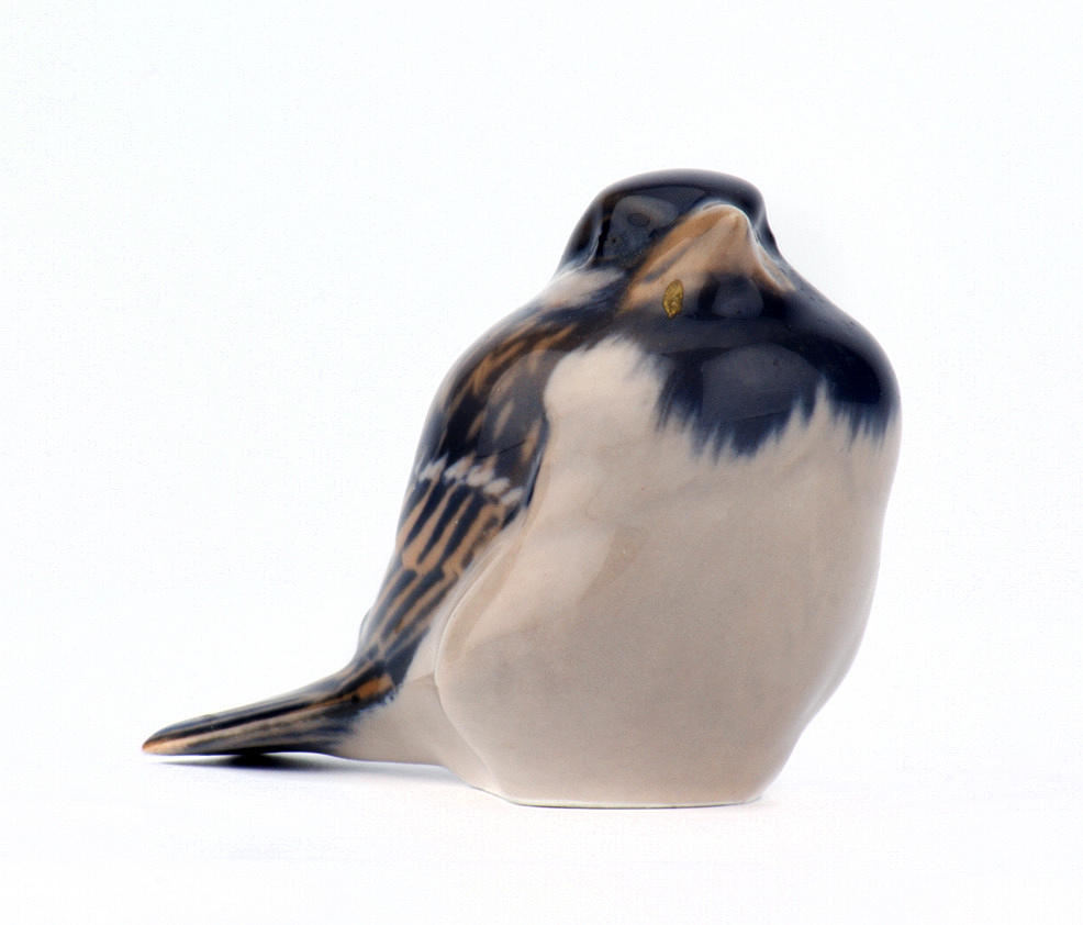 ”SPARV”. Kungliga Köpenhamn. Danmark. Höjd 6cm.