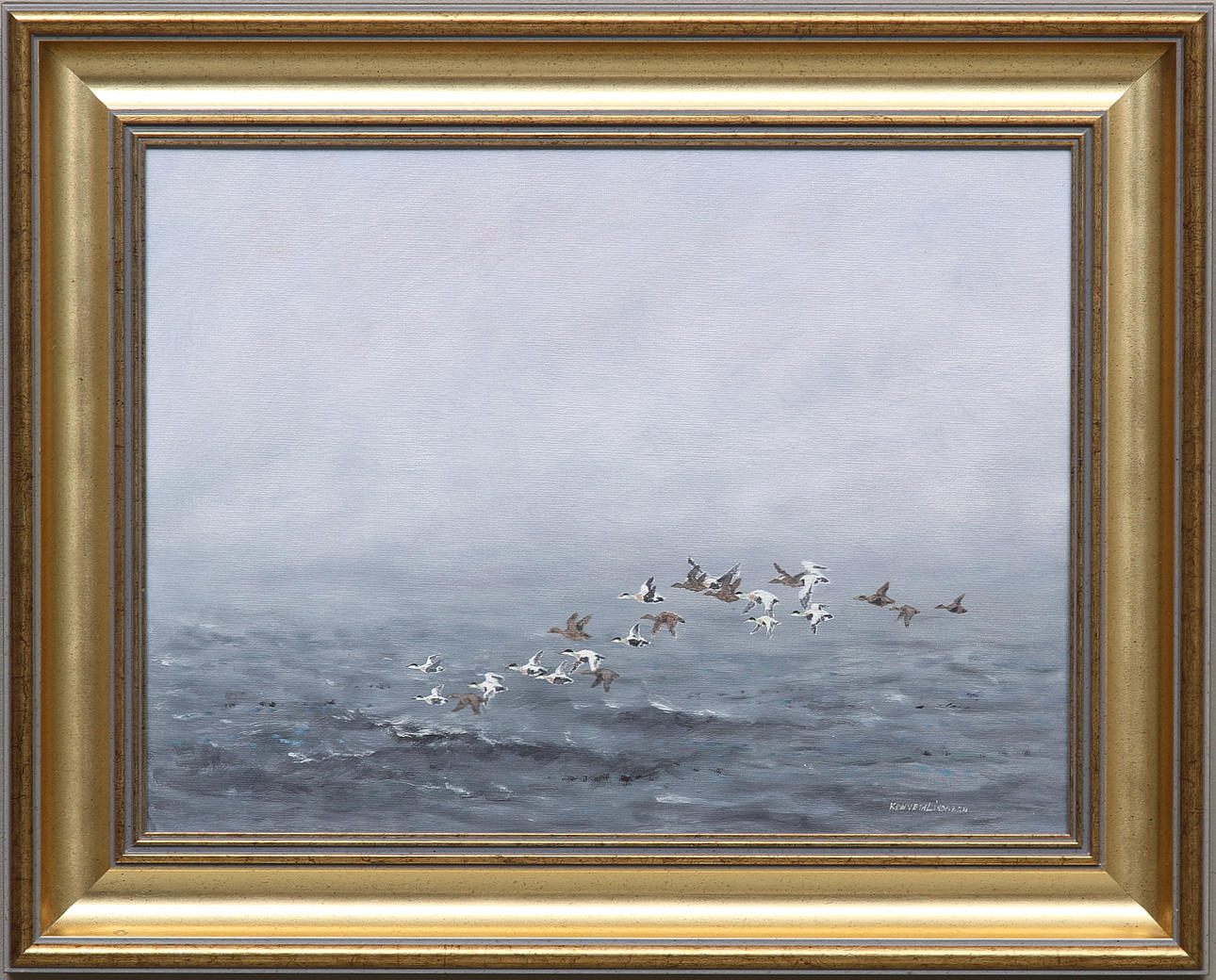 KENNETH LINDGREN. Olja på pannå, signerad och daterad a tergo 2007.