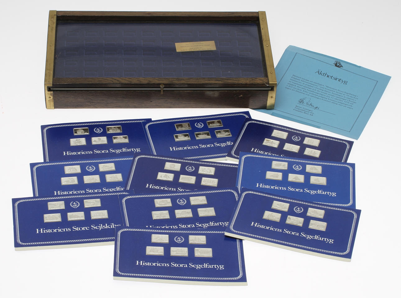 SILVERMINIATYRER, Franklin Mint, 1976.