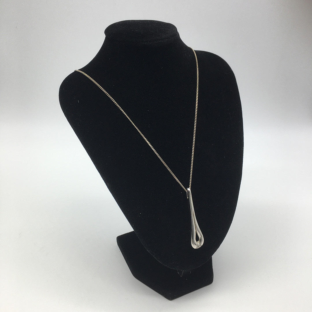 PIERRE CARDIN SILBERHALSKETTE - 925ER SILBER - CA. 64CM.