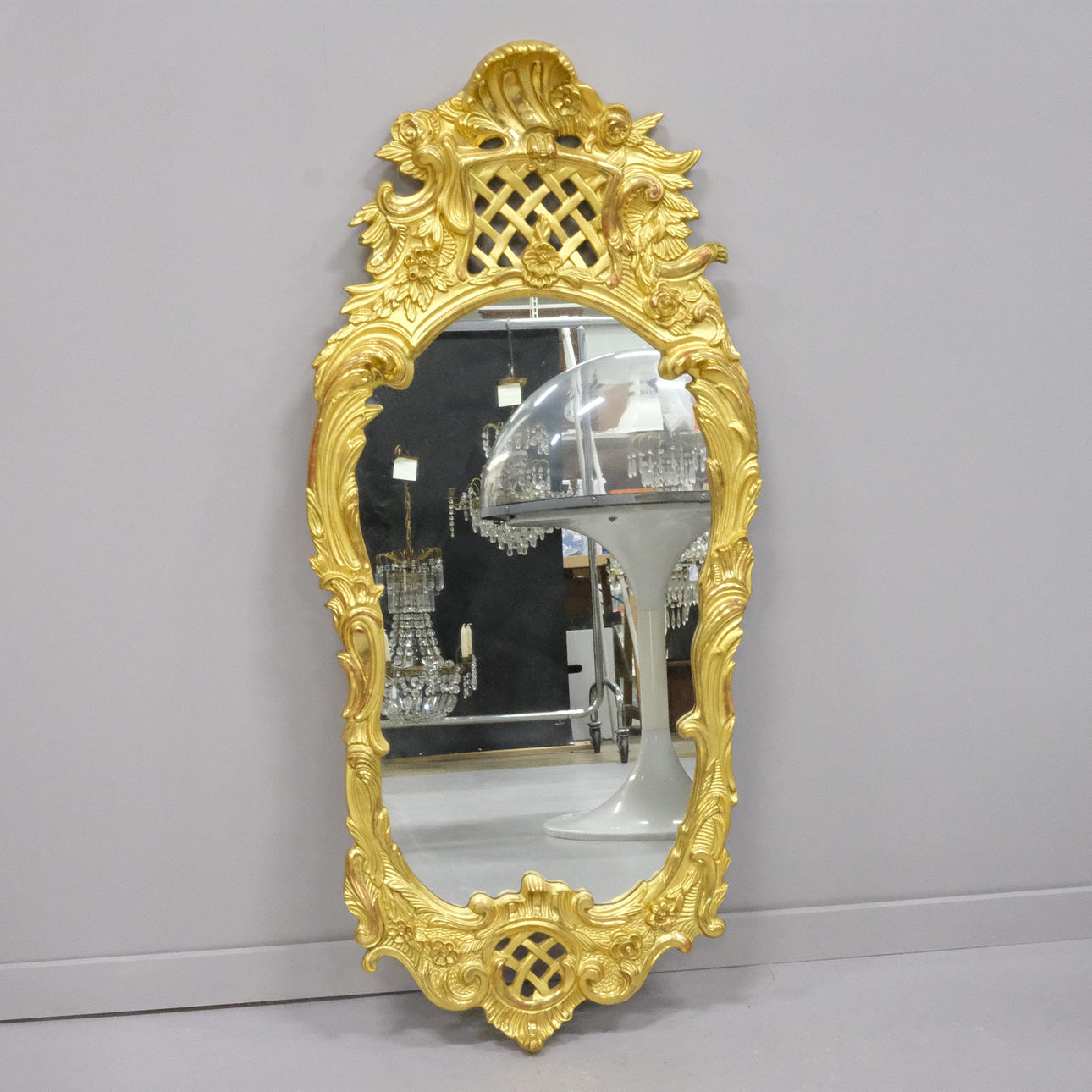 ESPEJO DE PARED, ESTILO ROCOCO.