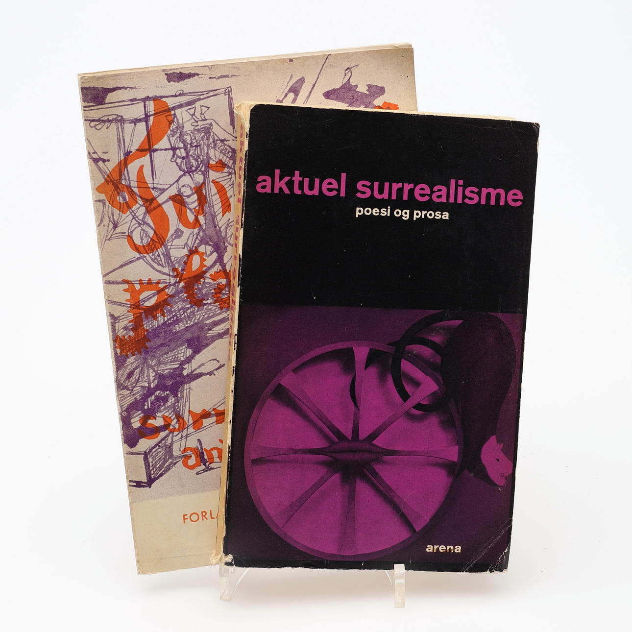 SURREALISM. TWO DANISH WORKS OF POETRY AND PROSE BY THE SURRTEALISTS.