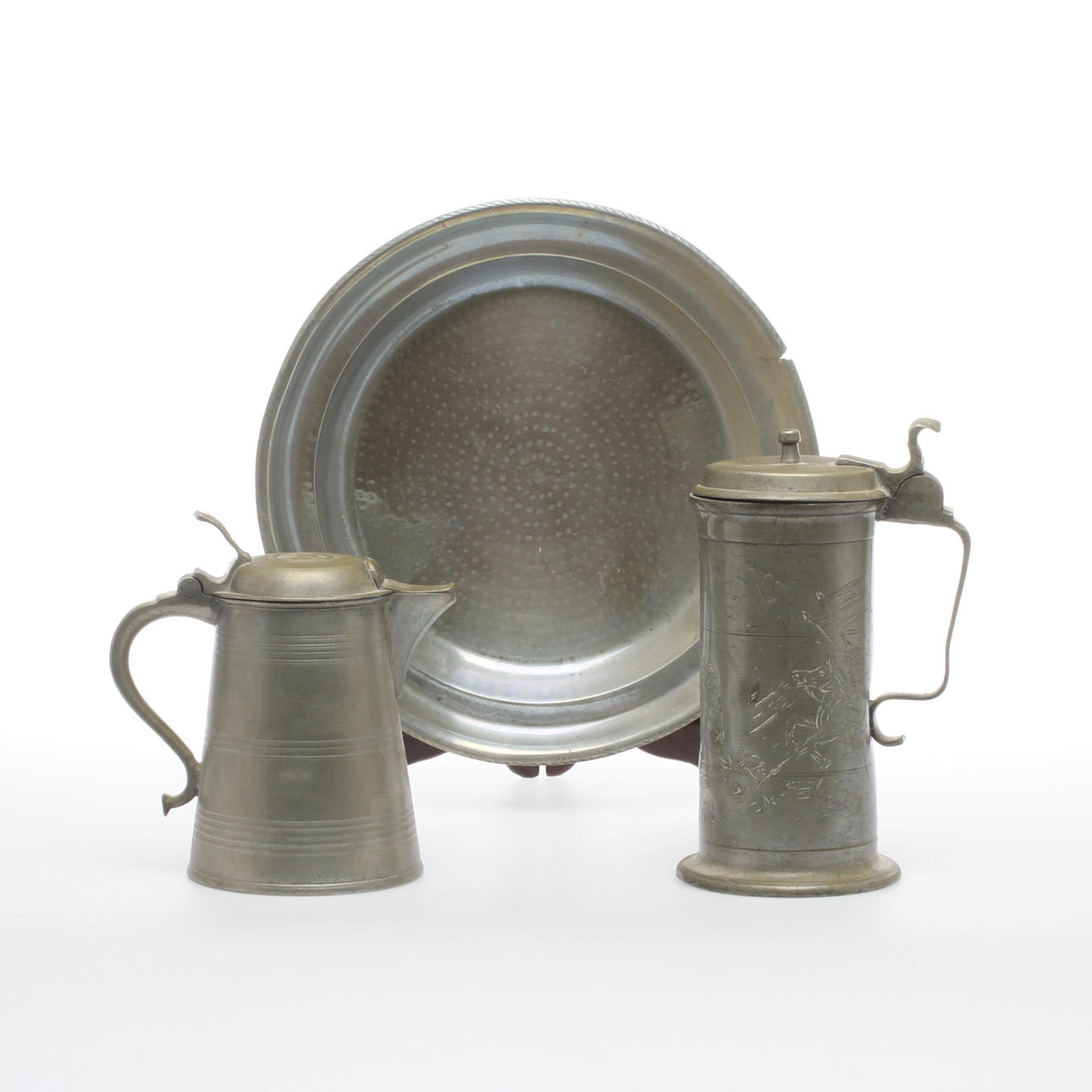 PARTI TENN, 3 delar, 1800-tal.