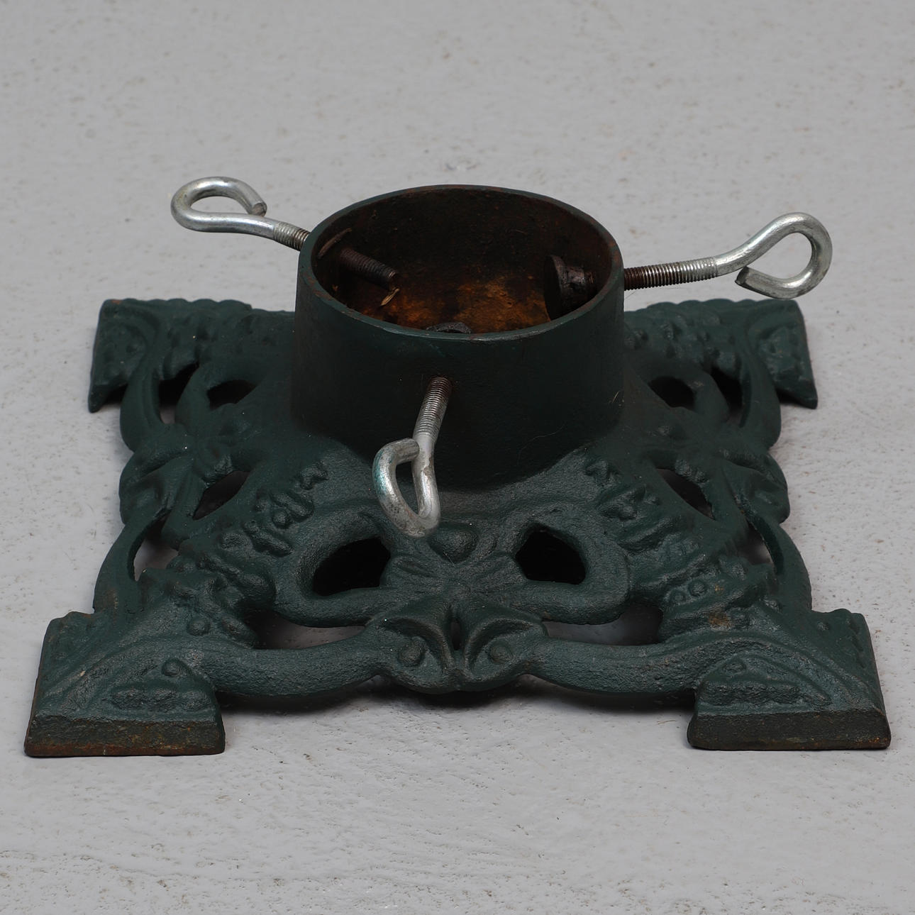 CHRISTMAS TREE BASE, cast iron.