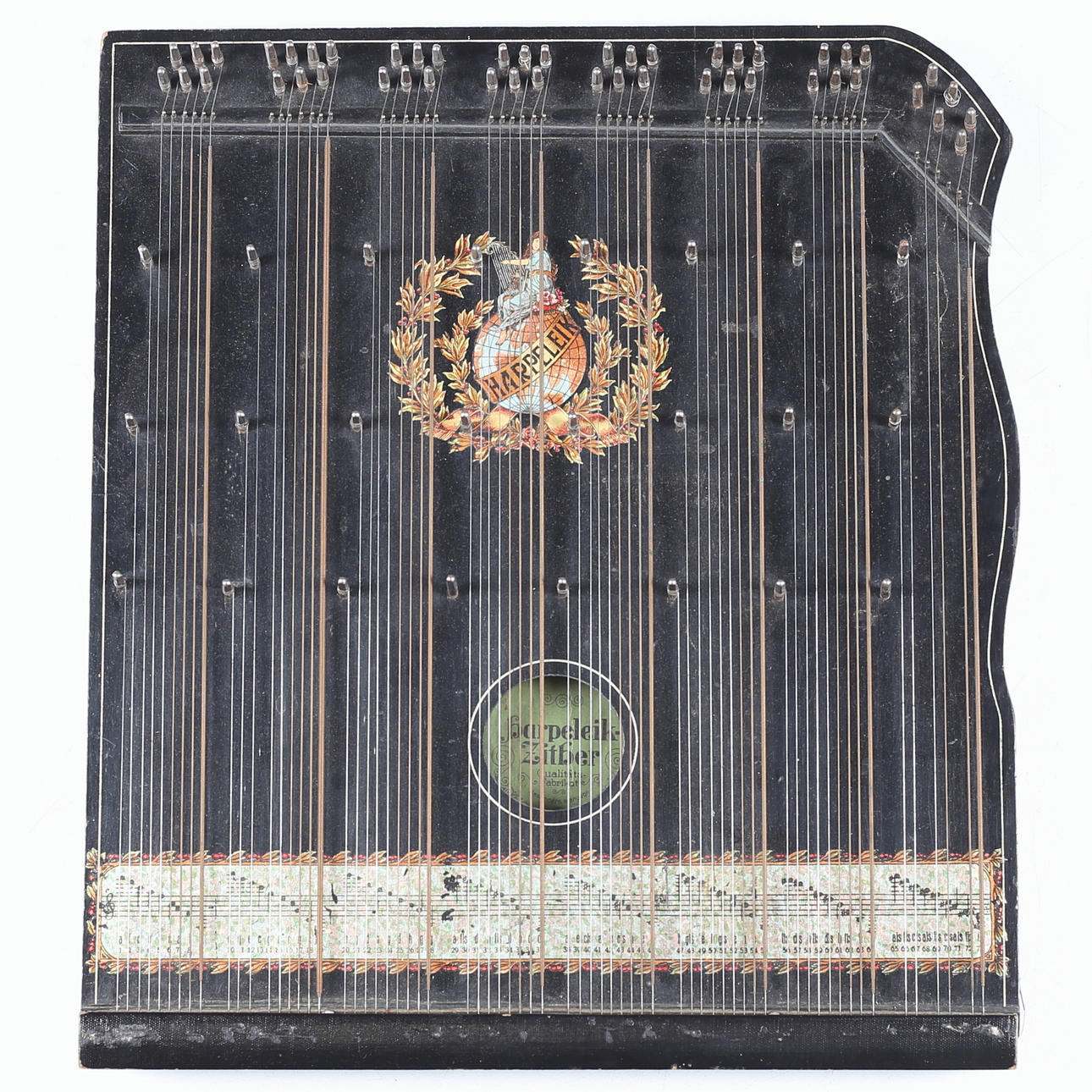 CITTRA, Harpeleik-Zither. I kartong.