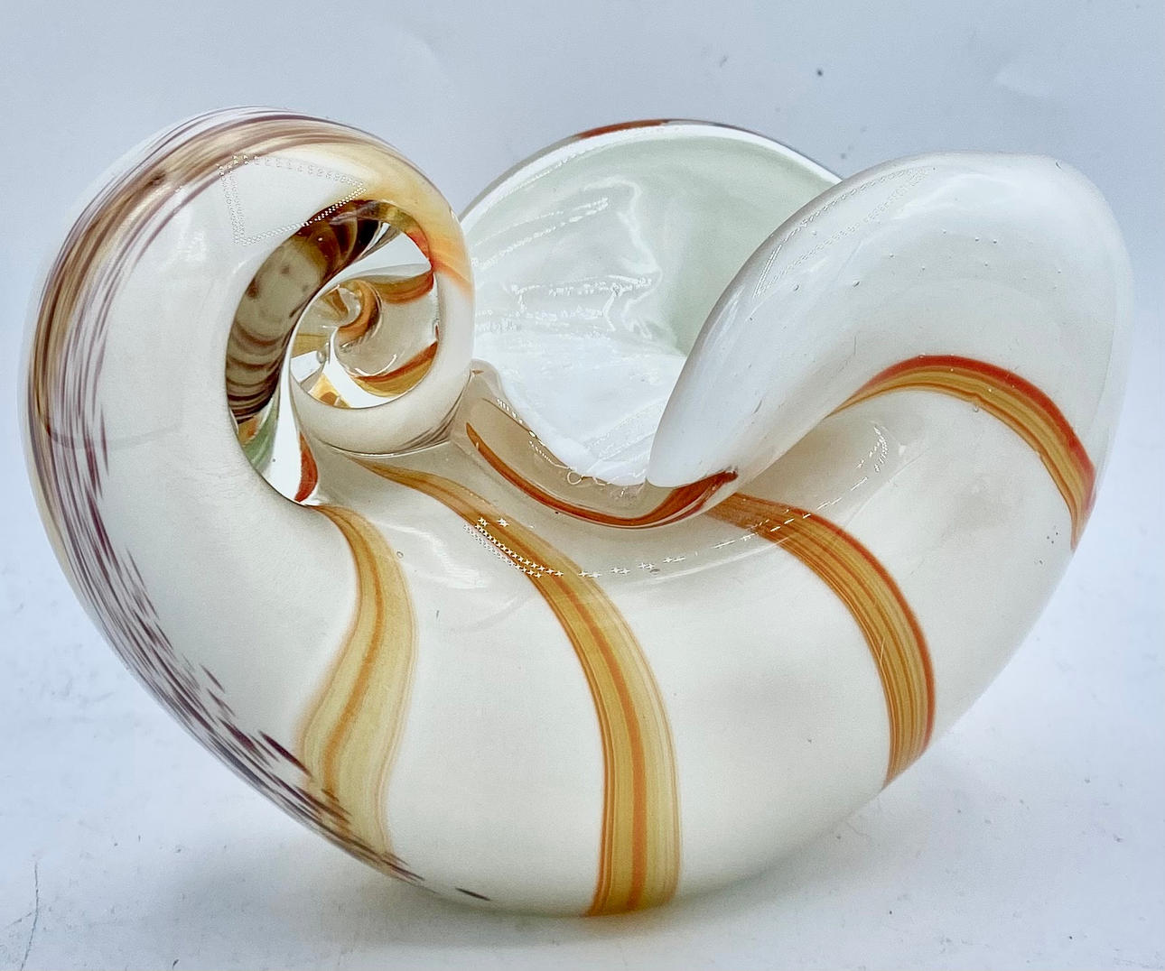 SKALFIGUR I MURANOGLAS.