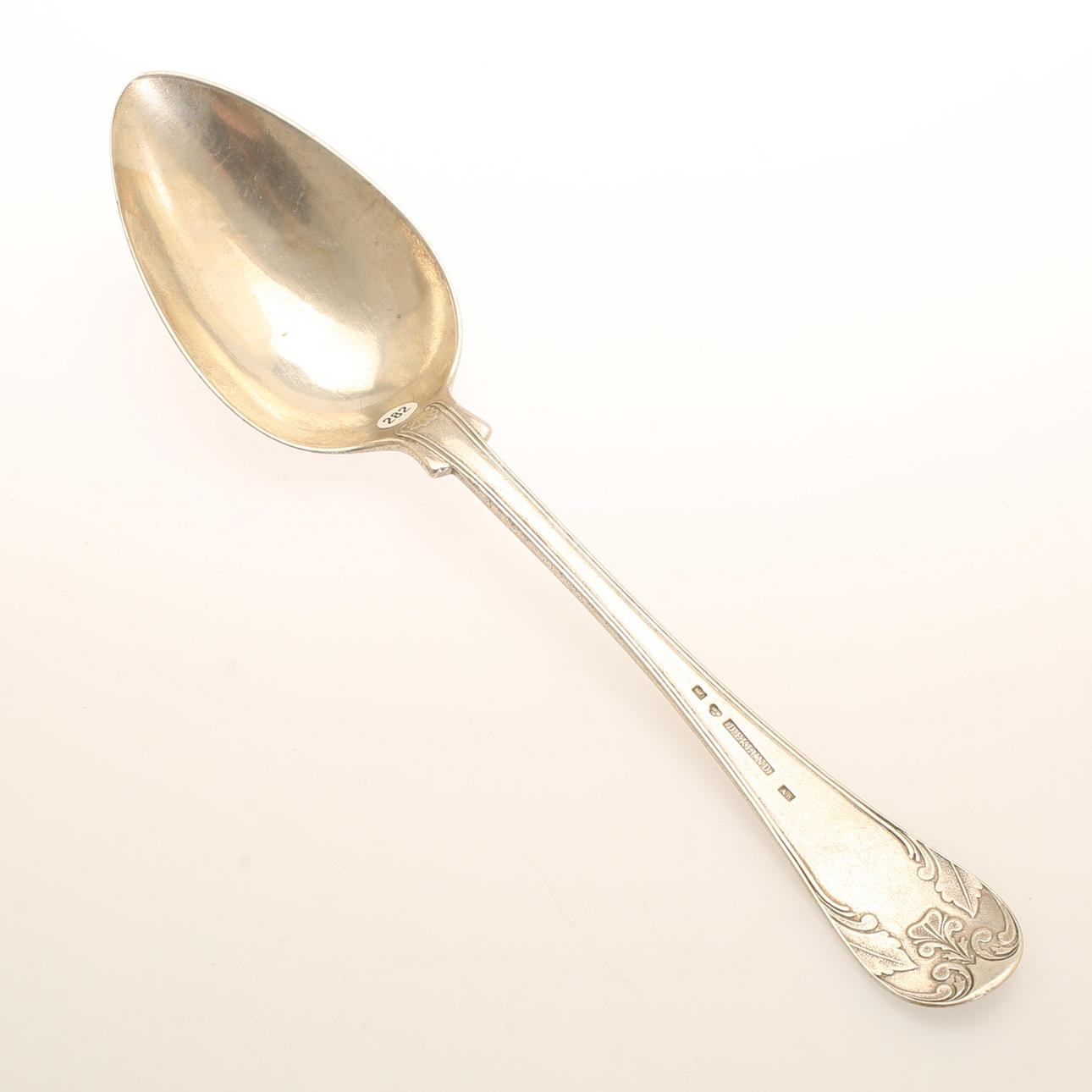 SPOON, silver, Daniel Eklund, Kalmar 1855.