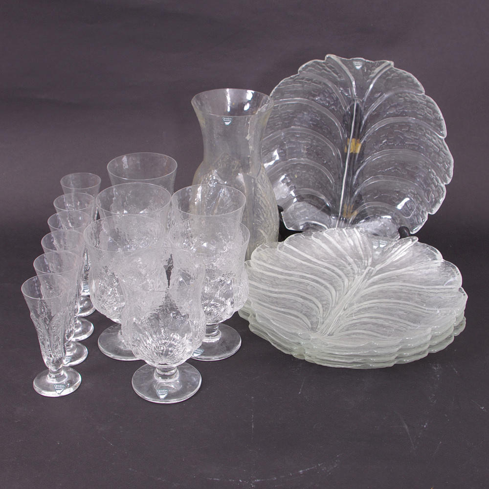 GLASSERVISDELAR, "Eden", Lars Hellsten, Orrefors.