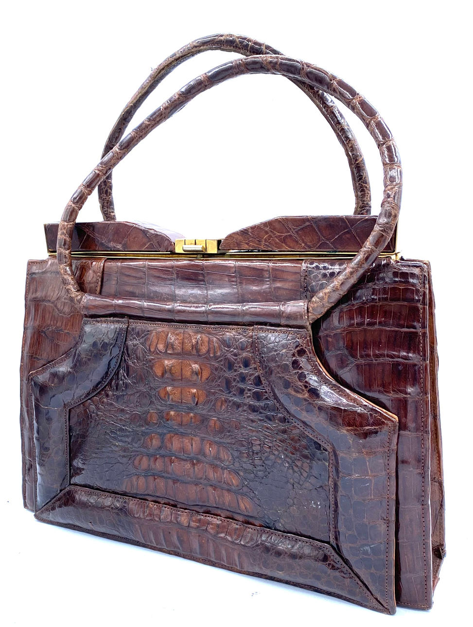 60S KROKODIL VÄSKA.