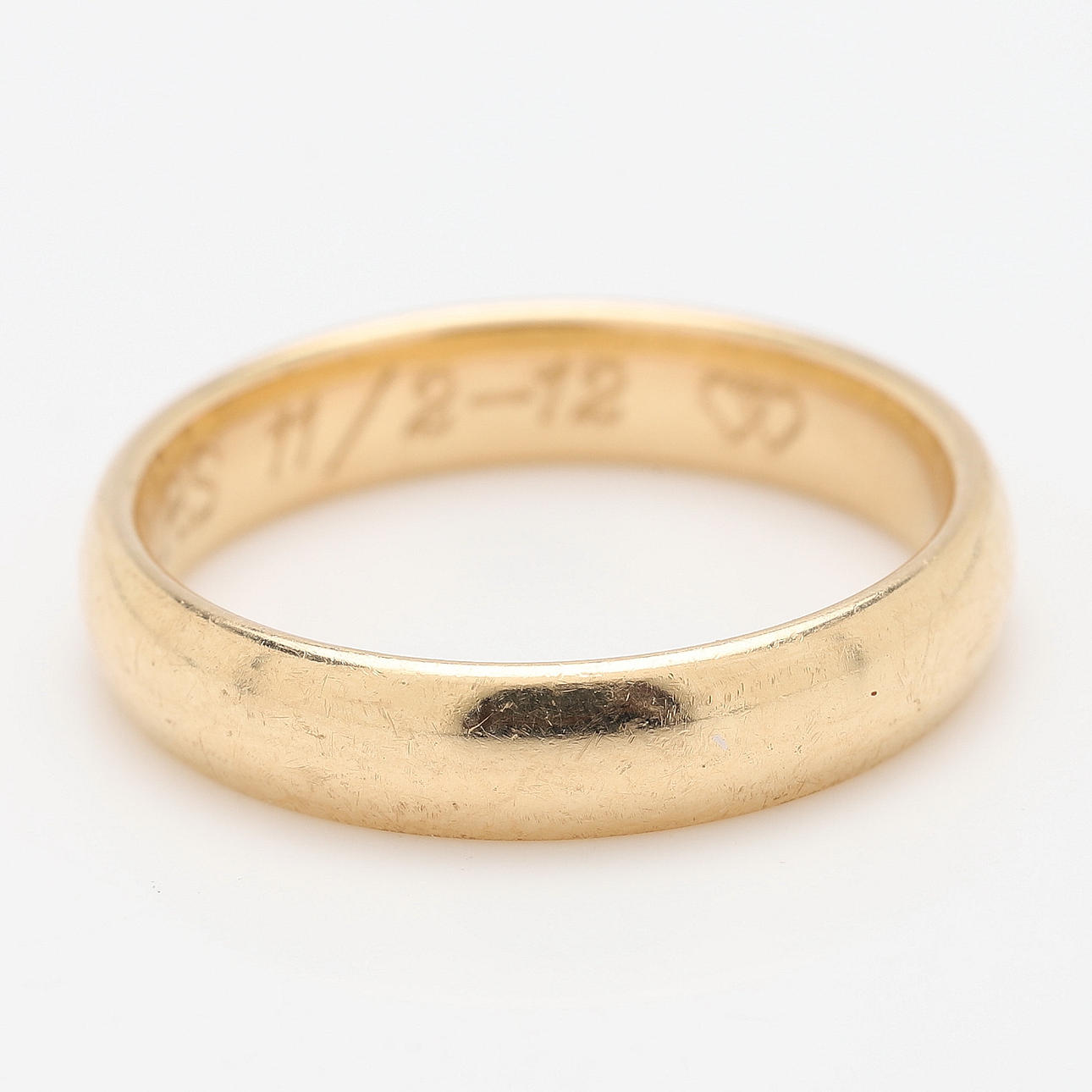 RING, 18K guld, Schalin.