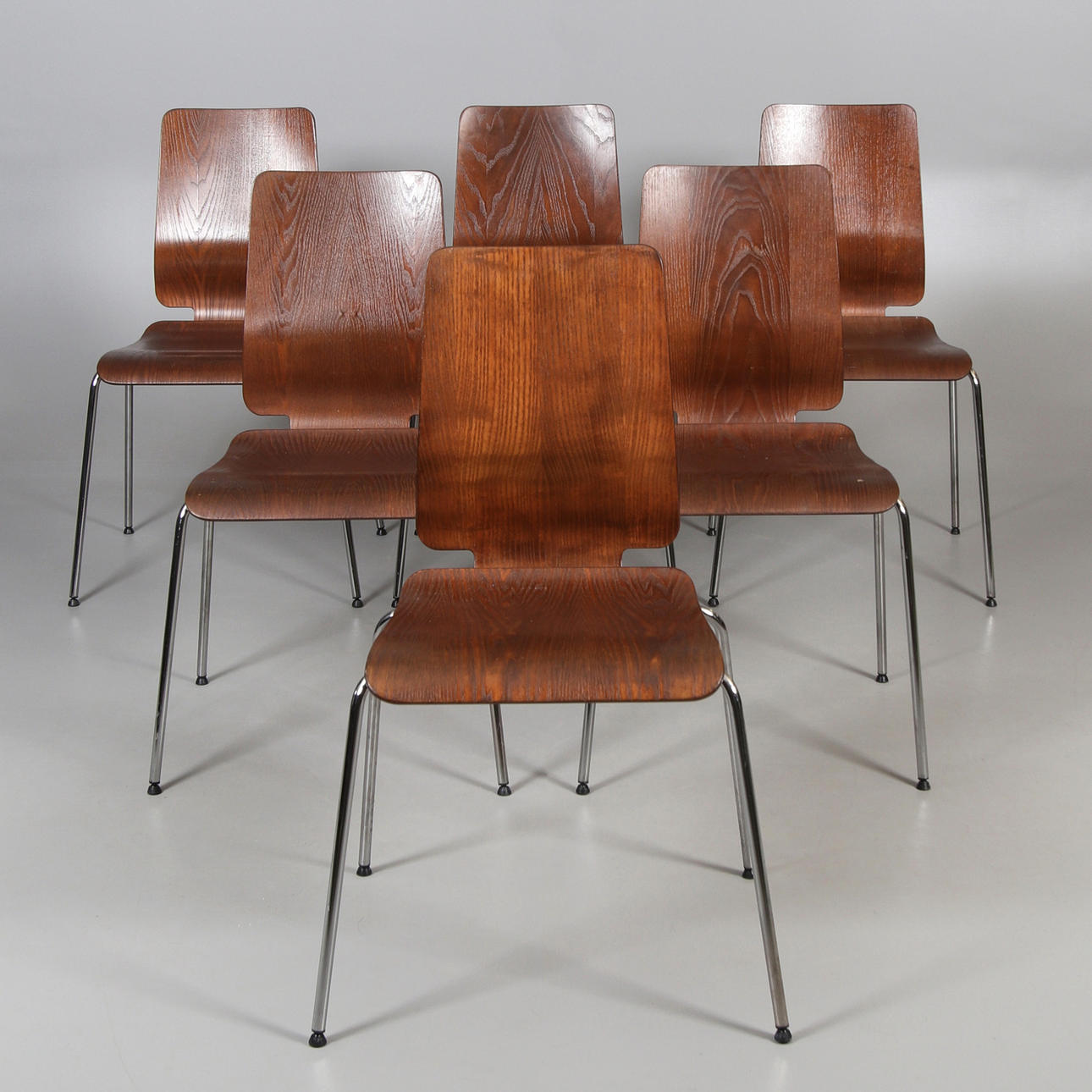 CHAIRS, 6 pcs., 
